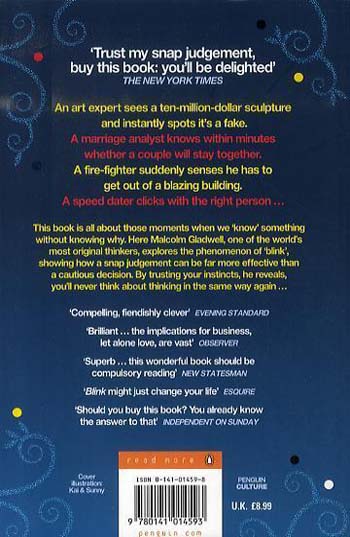 Blink: The Power of Thinking Without Thinking (Paperback)
