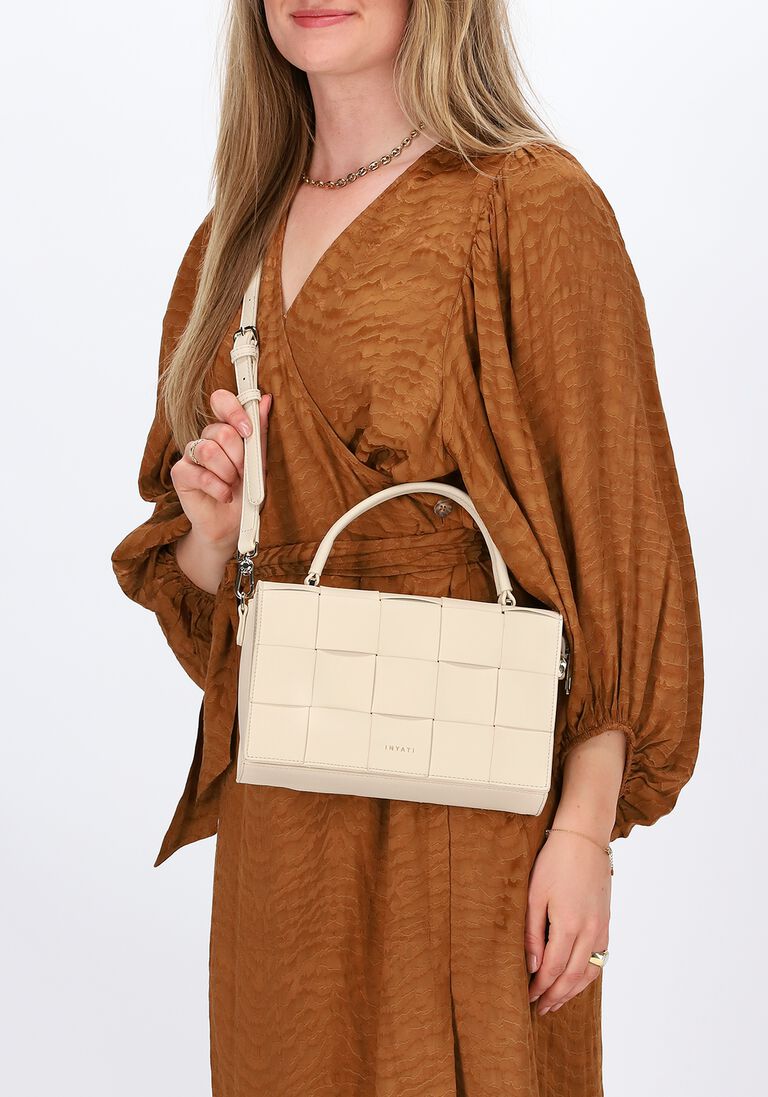 INYATI beige inyati handtas pattie