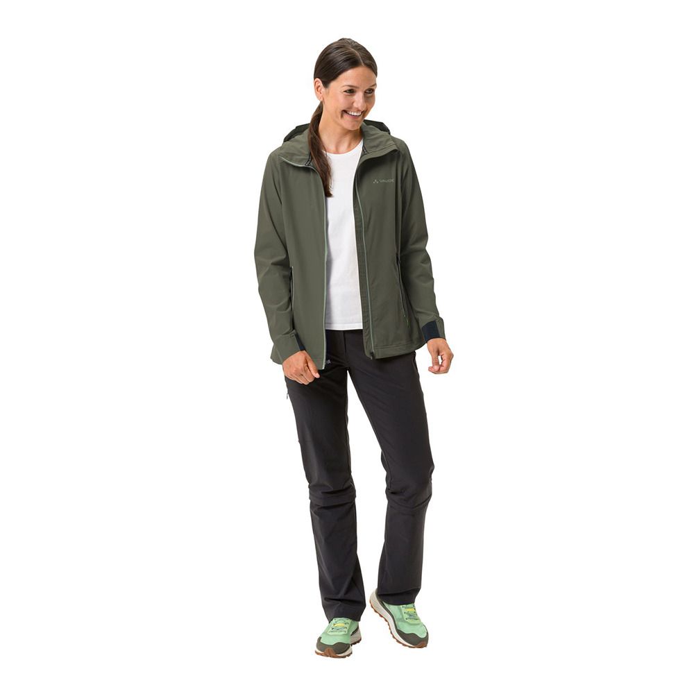Vaude NEYLAND WIND - Veste Femme khaki