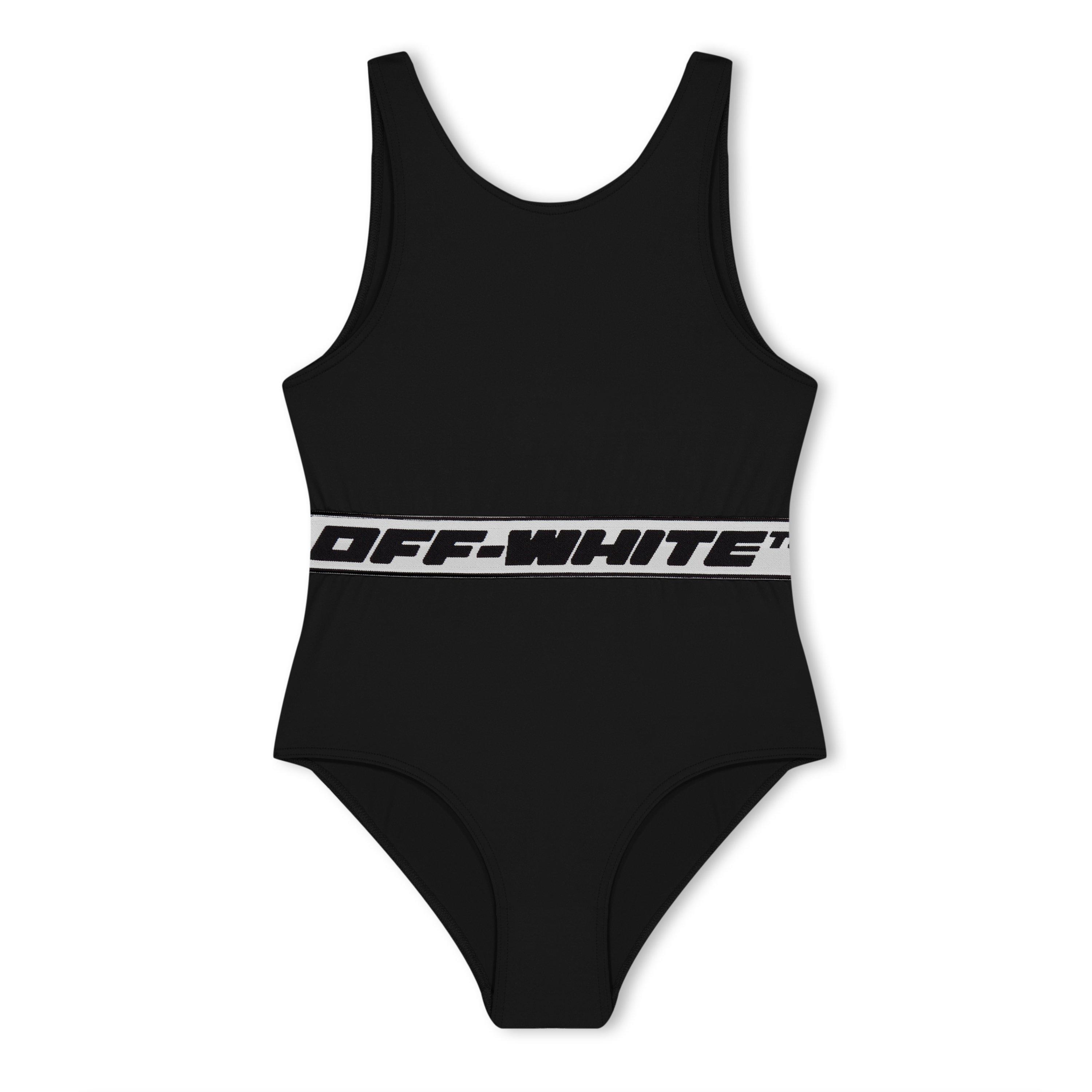Off White Industrial Swimsuit Juniors