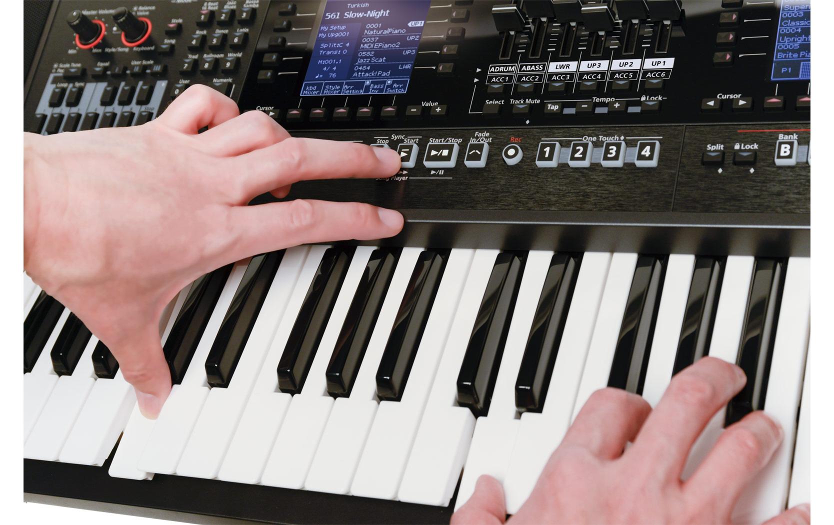 Keyboard E-A7<br>Arranger-Keyboard