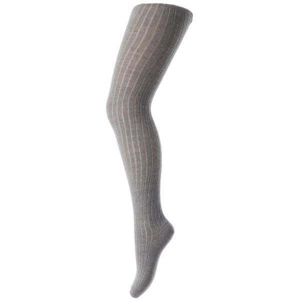 MP 130 Cotton Rib Tights 491 Grey Melange