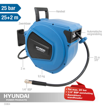 Hyundai luchthaspel 25 meter