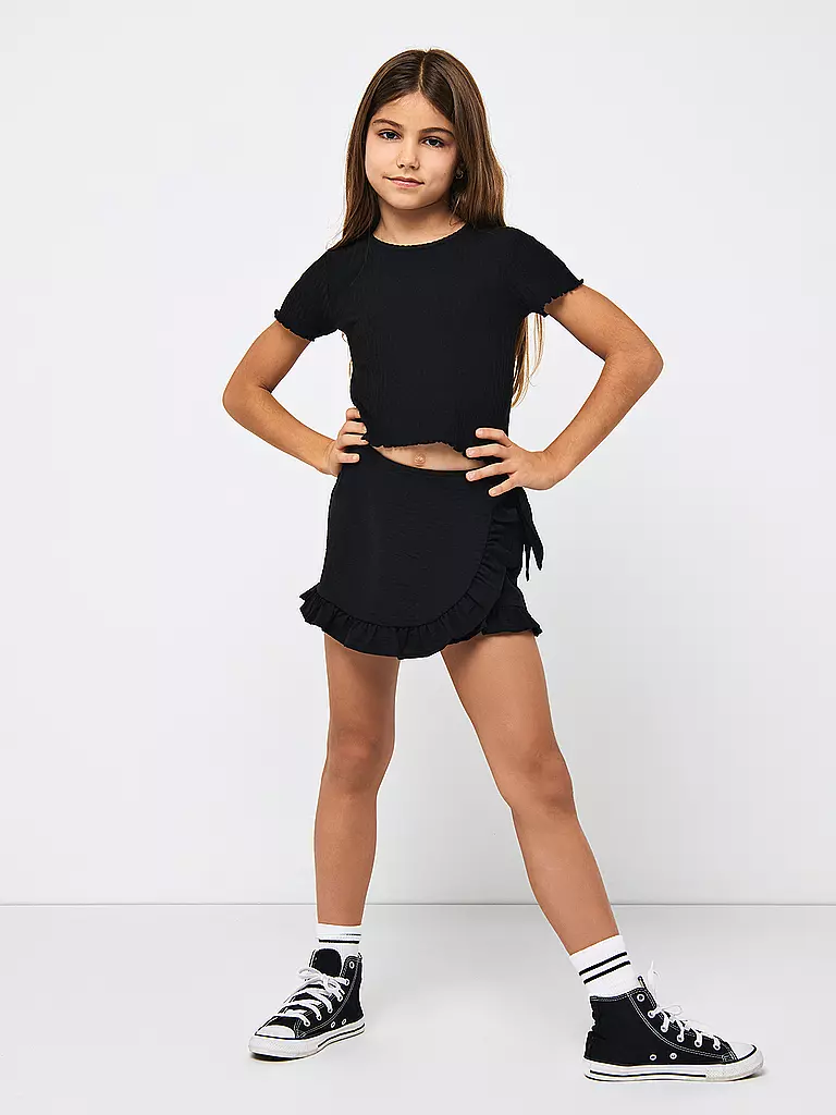 ONLY Mädchen Hosenrock - Skorts KOGMETTE schwarz