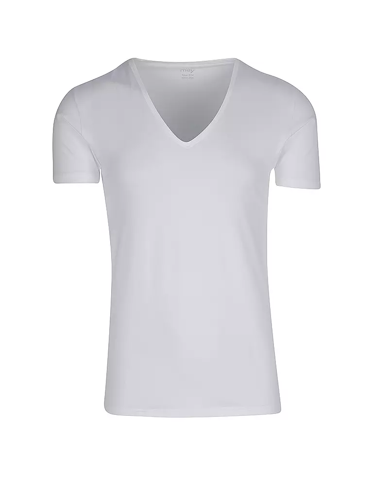 MEY T-Shirt Slim Fit weiss
