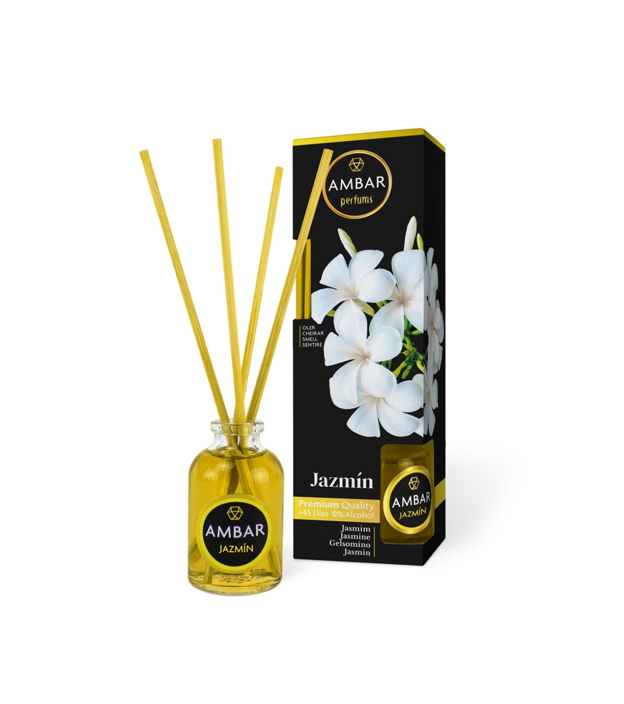 AMBAR Perfums - Difusor de palheta - Jasmim