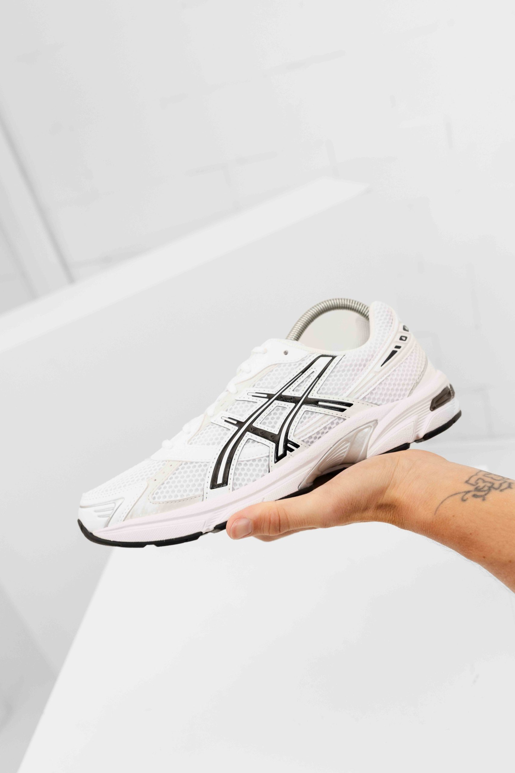 Asics Gel-1130 Sneakers Wit/Zwart