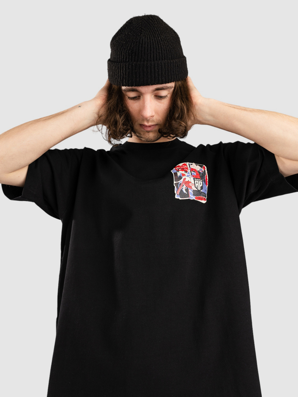 Absolut Park Park Life T-Shirt dark heather black