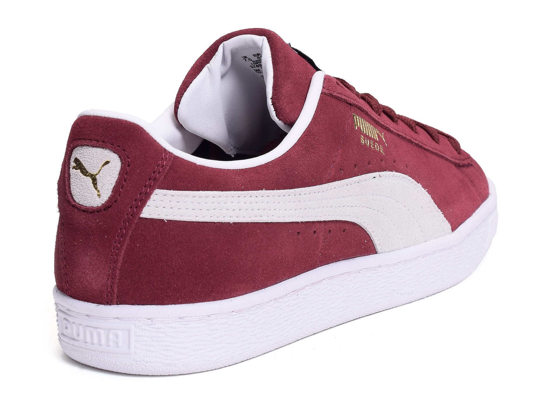 Suede classic bordeaux