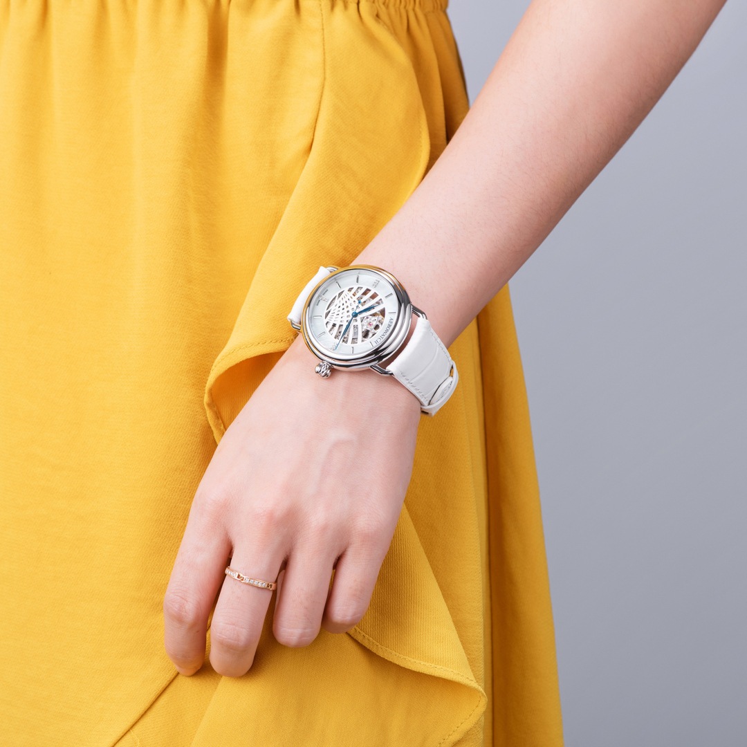 Aerowatch 1942 Lady Elegance Automatic Open Heart