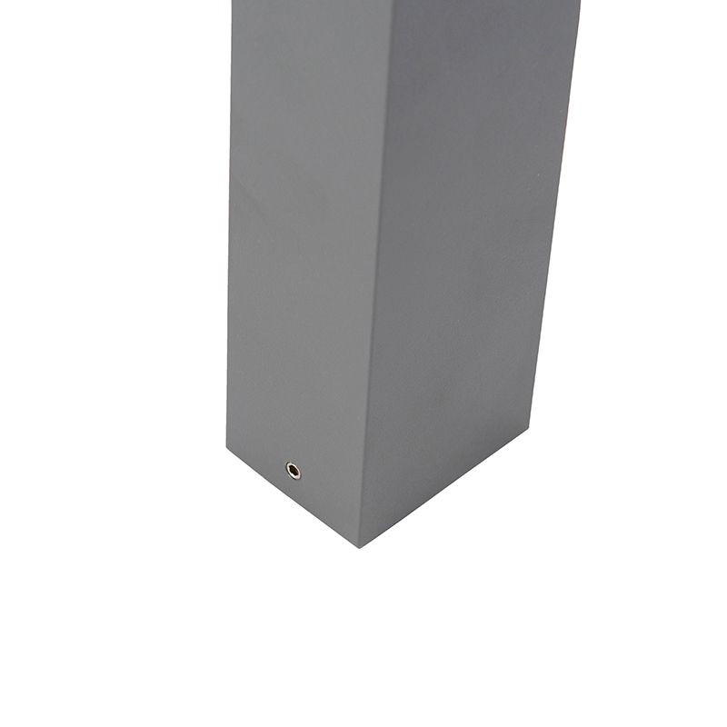 Moderne staande buitenlamp antraciet incl. LED - Uma