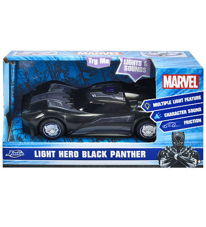 Jada Auto - Marvel Light Hero - Black Panther - 1:32
