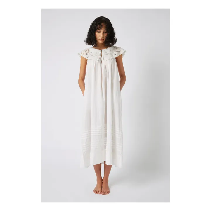 Faune Robe de Nuit Bay | Blanc