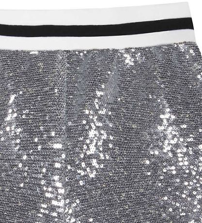 Zadig & Voltaire Shorts - Silber m. Pailletten