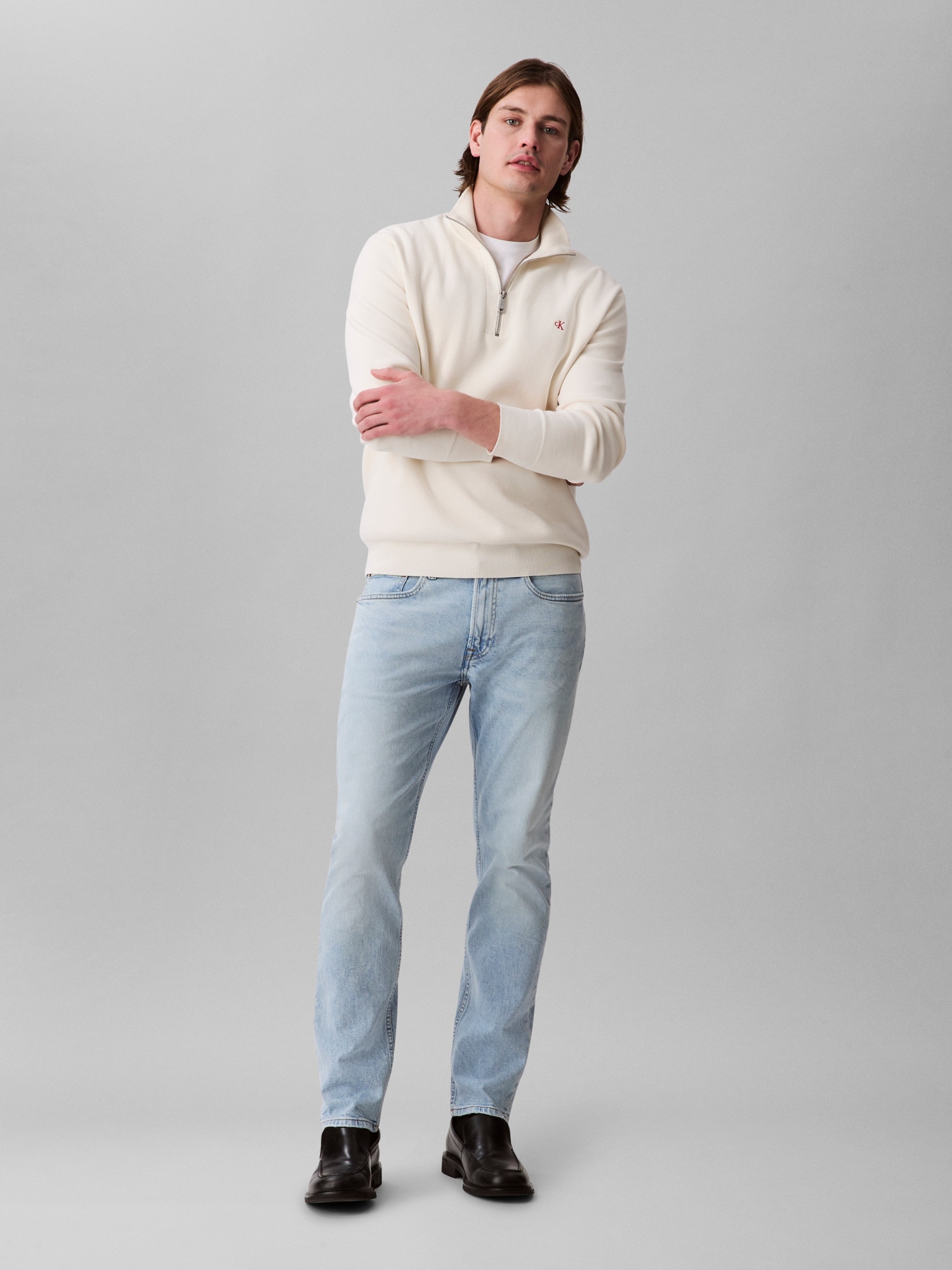 Calvin Klein Jeans Slim-fit-Jeans »SLIM JEAN REGEN« Mit Gürtelschlaufen