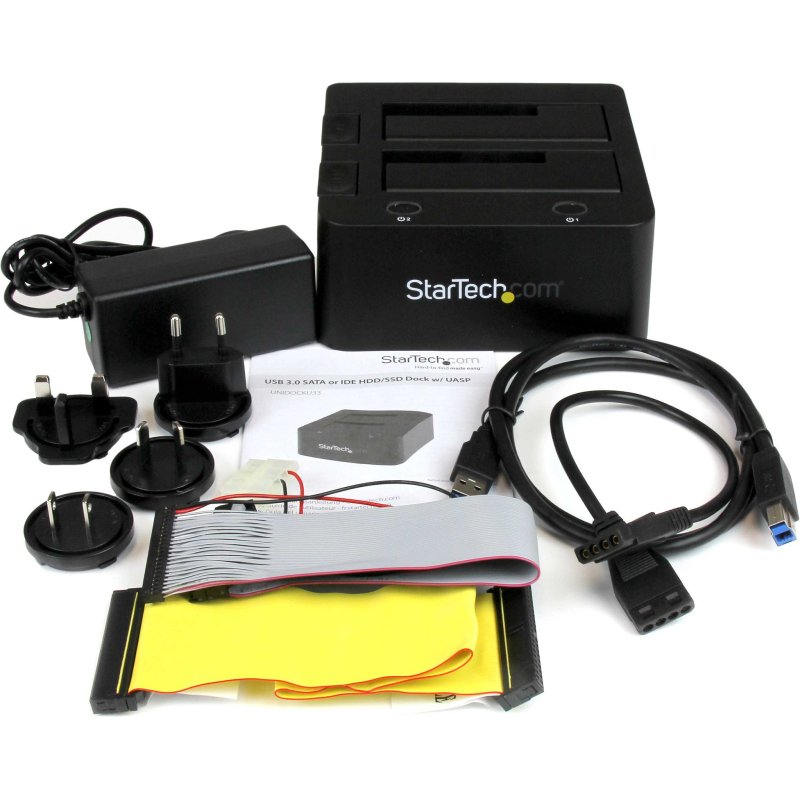 StarTech.com Station d'accueil USB 3.0 universelle pour disque dur SATA 2,5