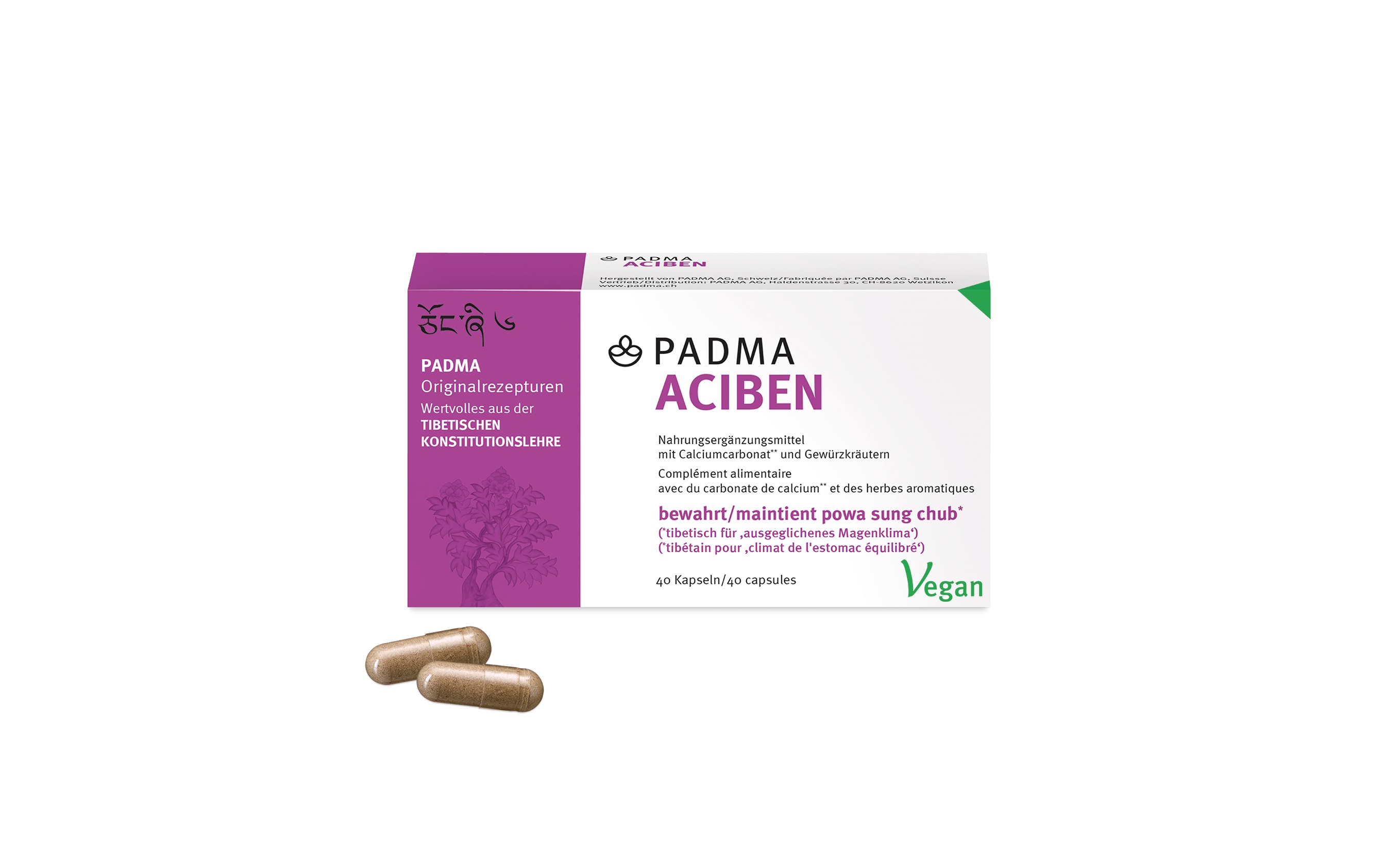 PADMA ACIBEN Kaps Blist 40 Stk