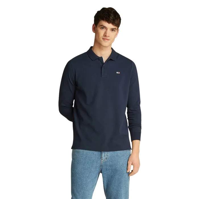Tommy Hilfiger Slim Placket Longsleeve Polo Heren
