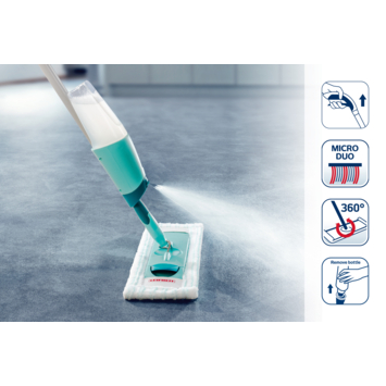 Leifheit Easy Spray XL dweil met sproeier 42 cm