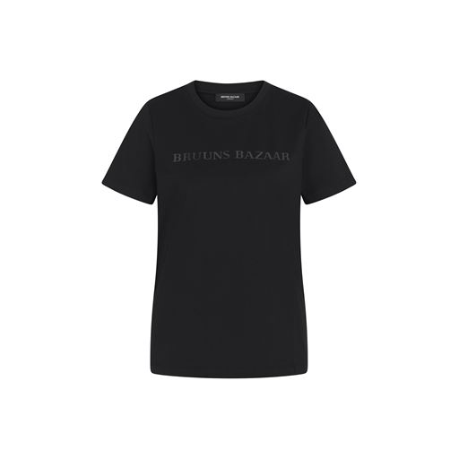 Bruuns Bazaar Carla Logo T-shirt, Black, XL