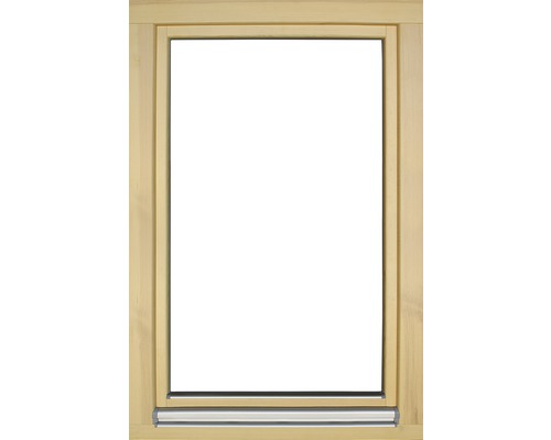 Houten raam, grenen, gelakt, 900x1350 mm, DIN links