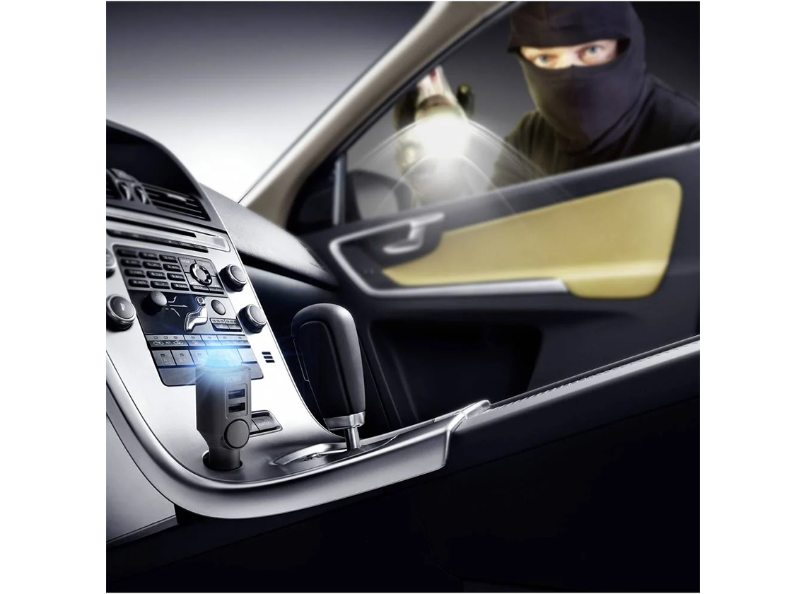 Technaxx TX-100 autoalarm met oplaadfunctie