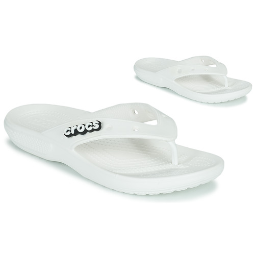 Crocs - CLASSIC CROCS FLIP - Blanc