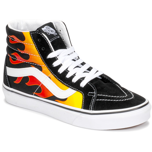 Vans - SK8-HI REISSUE - Noir / Flame