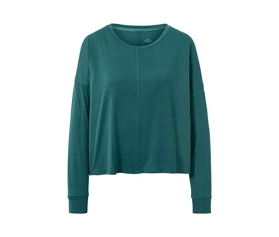 2-in-1-Sportshirt, dunkelsmaragdgrün