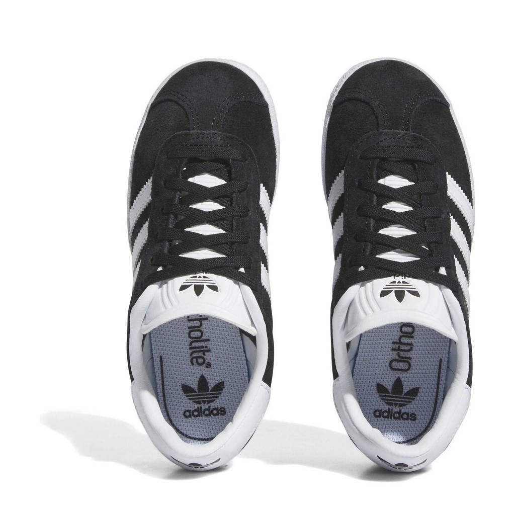 adidas Gazellesneakers zwart/wit