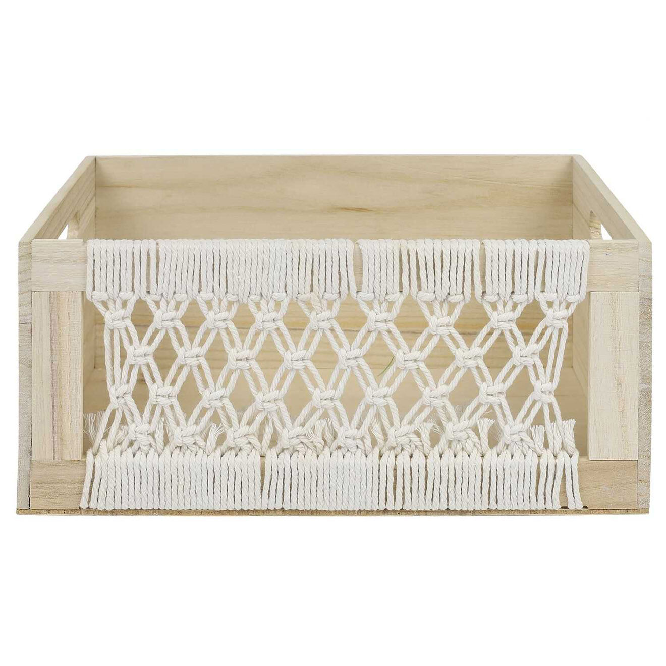 Home Deco Factory 3 Caisses Boho beige/marron