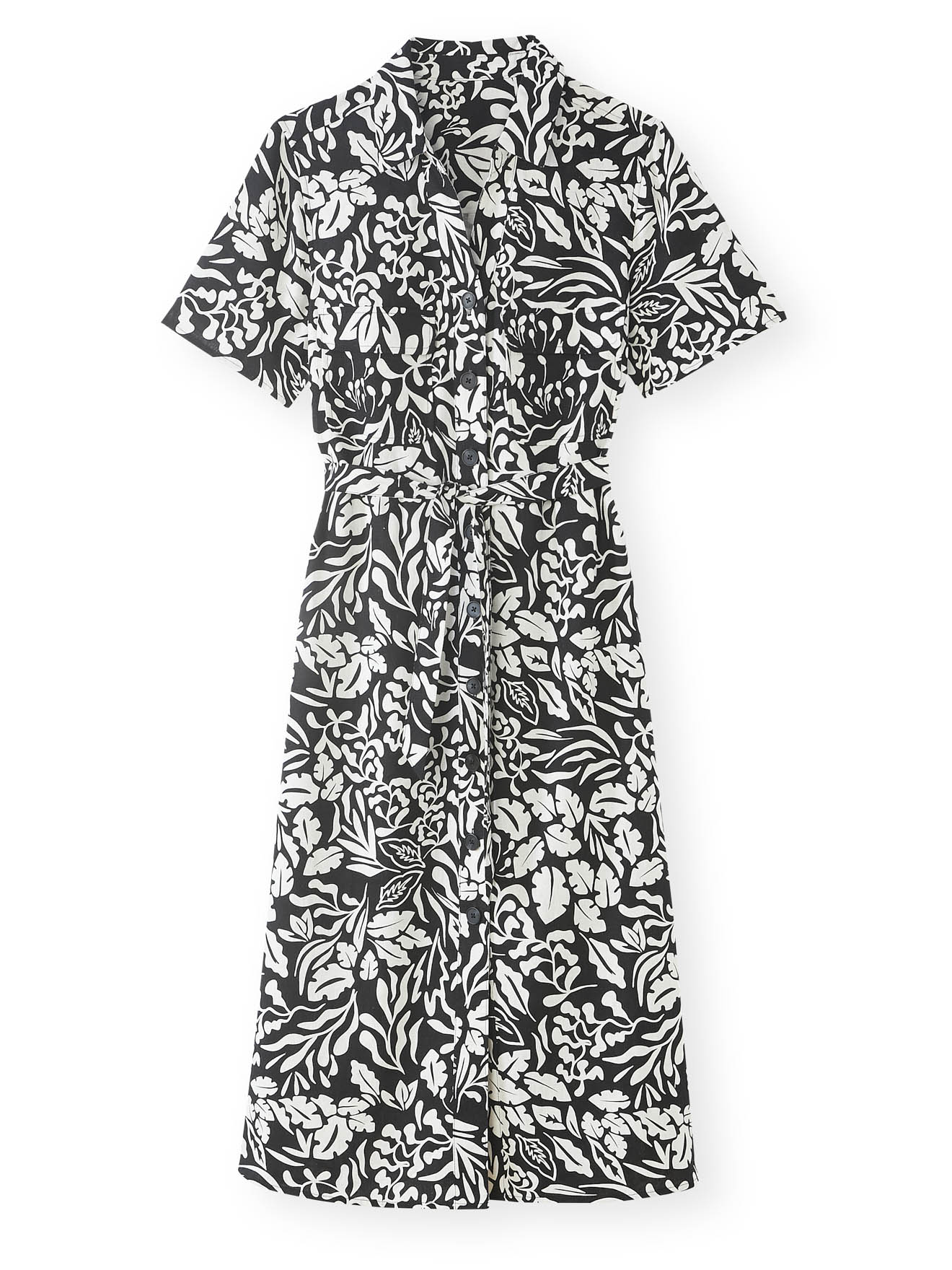 Robe chemisier toute boutonnée