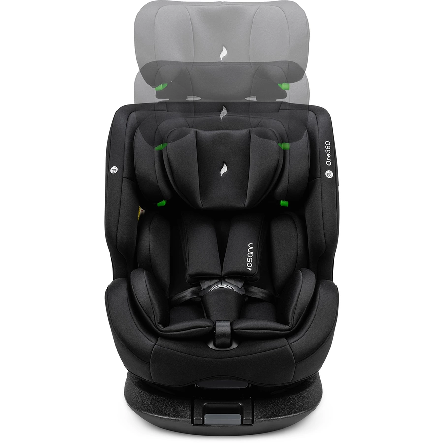 osann Autokindersitz One360 iSize All Black