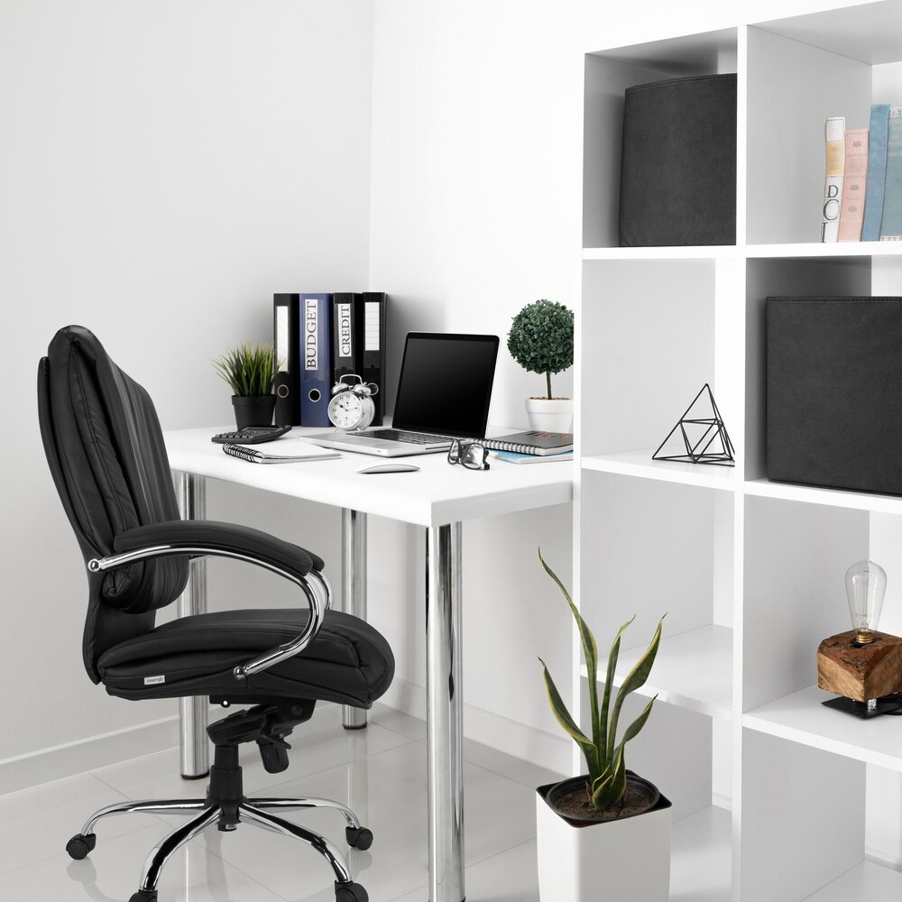 XXL Drehstuhl XXL H 100 Kunstleder mit Armlehnen hjh OFFICE