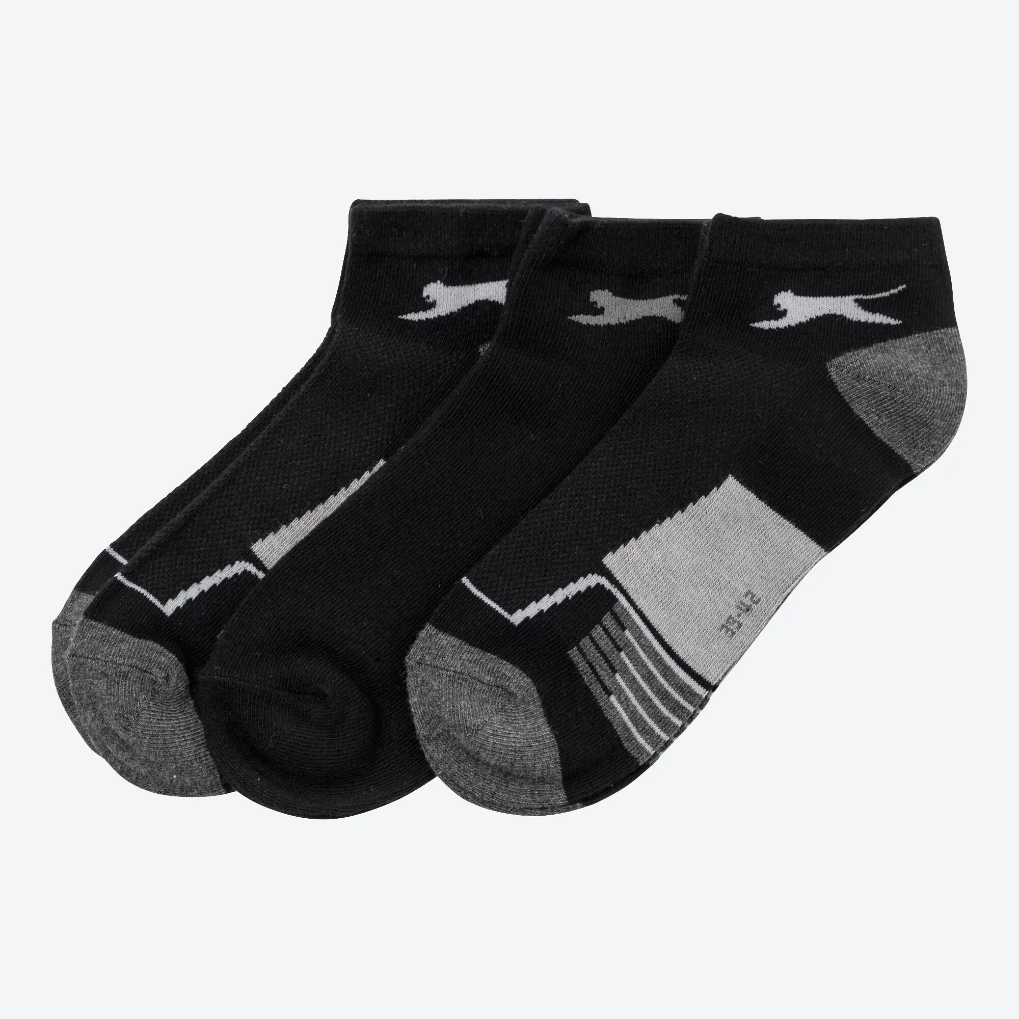Slazenger Herren-Sport-Sneaker-socken, 3er-Pack