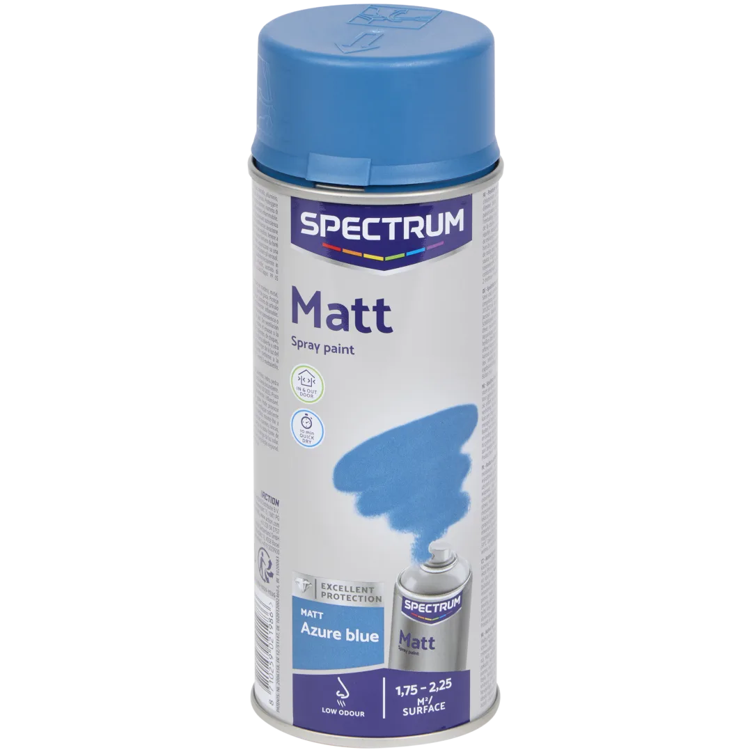 Peinture mate en aérosol Spectrum Turquoise