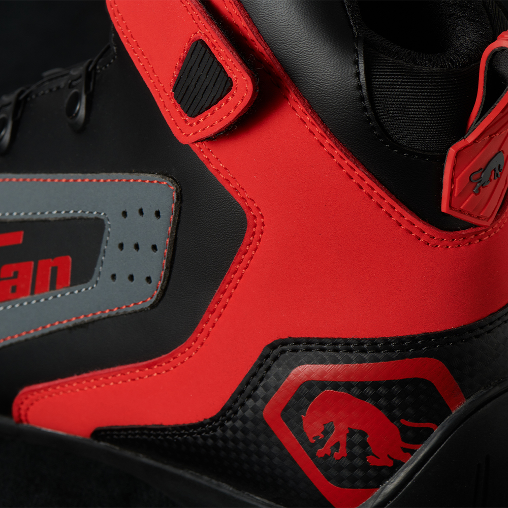 Furygan - Baskets V4 Easy D3O® Noir / Rouge
