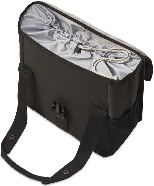 Basil - Go - Fietstas - Zwart - Kunststof - 16 Liter
