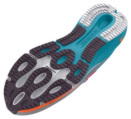 Chaussures de Running Under Armour HOVR Machina Breeze Blanc Orange Bleu