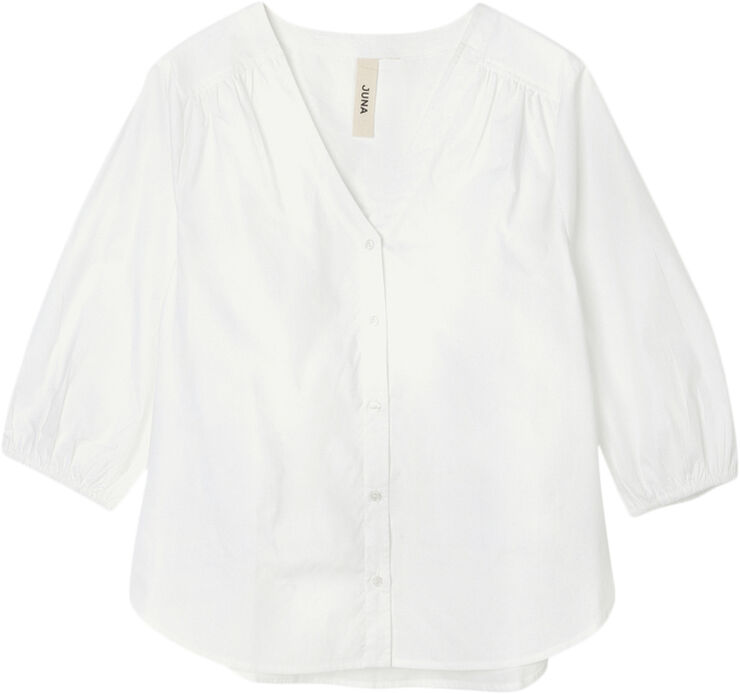 Juna Soft Adele shirt Hvid