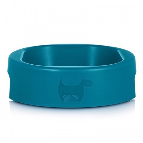Tigela antibacteriana para cães Hero Hownd, azul oceano