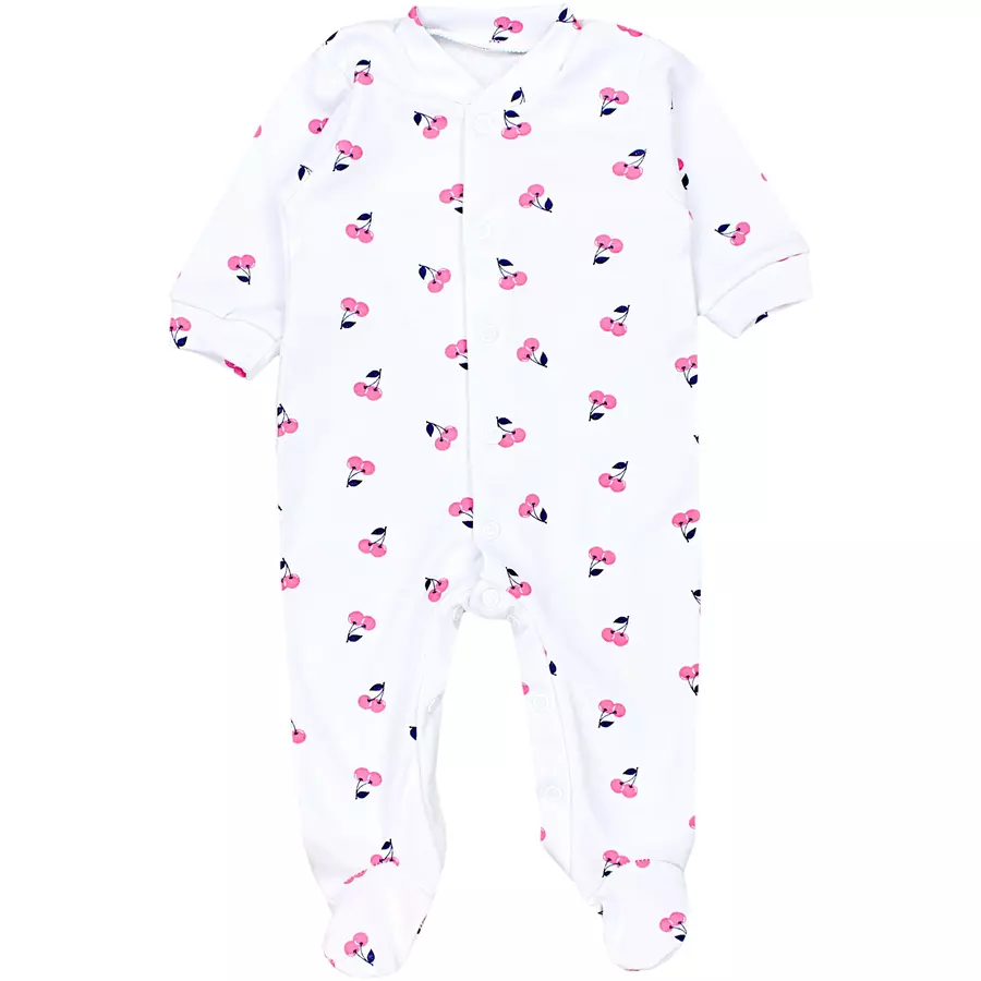 TupTam Baby Mädchen Schlafstrampler mit Fuß 3er Pack lila