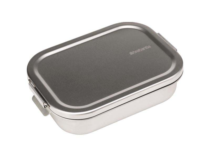 Brabantia Lunchbox Make & Take 1.1 l, Silber Znünibox