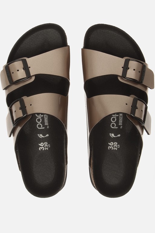 Pappillio Birkenstock Arizona Metallic taupe