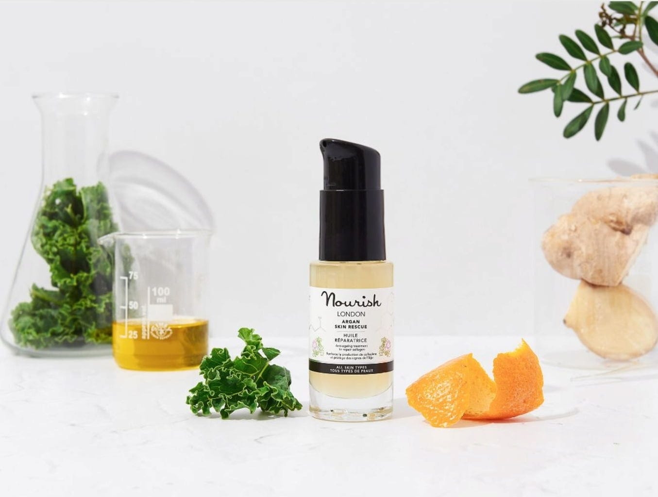Nourish London  Argan Skin Rescue Oil, 15 ml