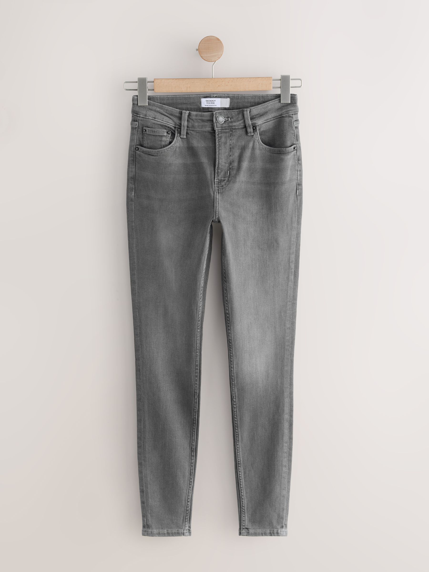 Grijs denim - Superzachte skinny jeans