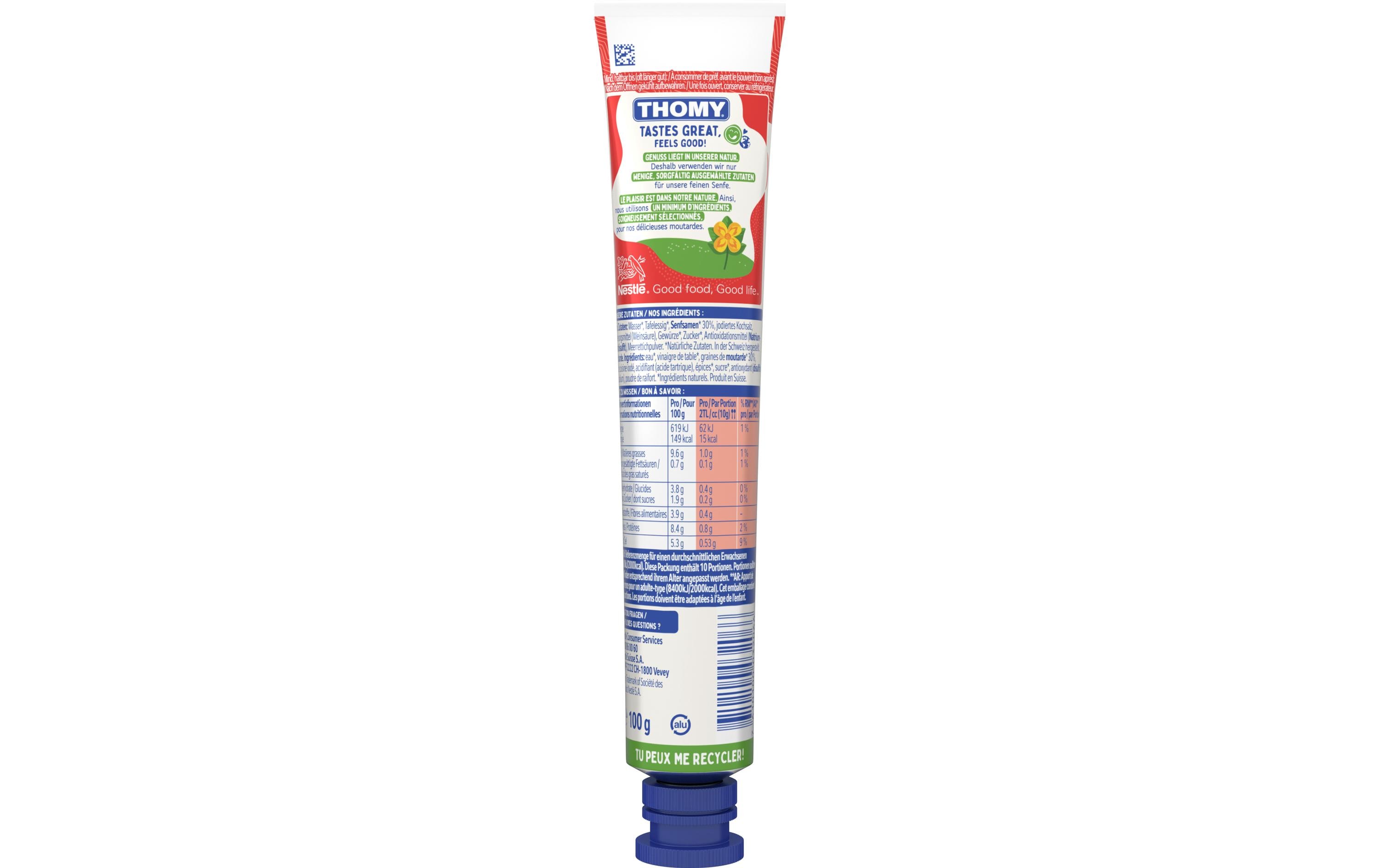 Senf scharf mit Meerrettich 100 gSenf-Meerrettich