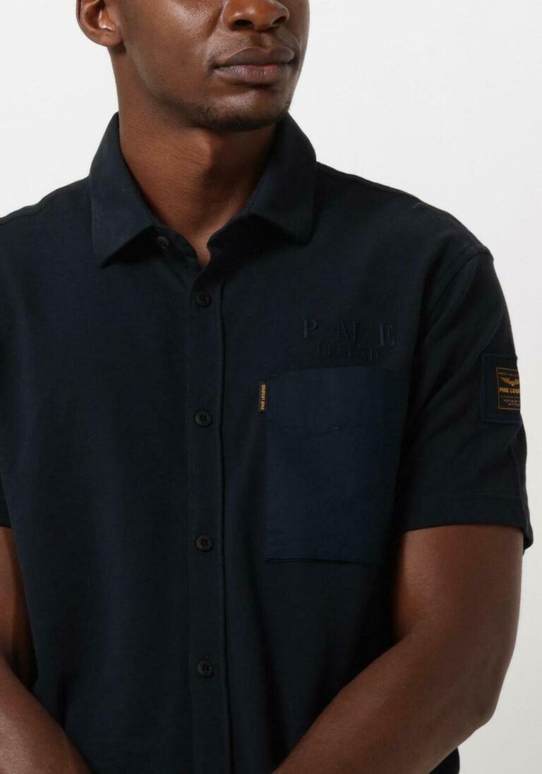 PME LEGEND blauwe pme legend polo short sleeve shirt ctn jersey slub abate