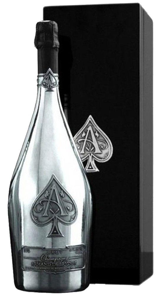 Armand de Brignac- Blanc de Blancs Silver Champagne-Champagne -Blanc de Blancs-