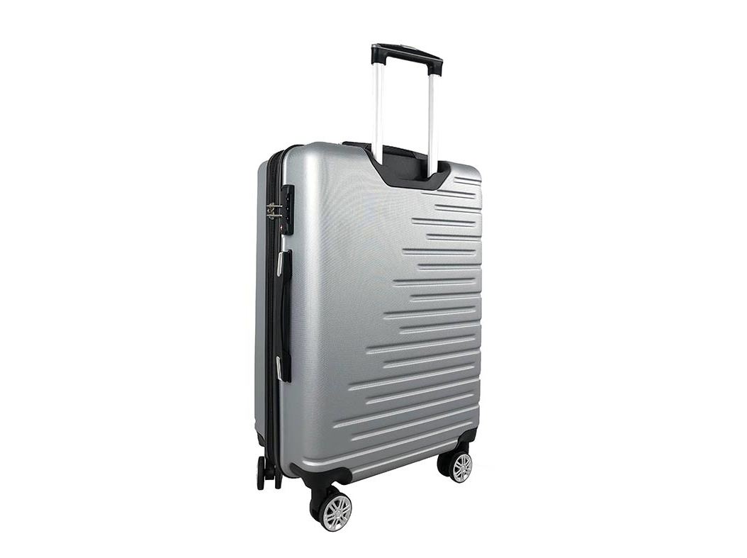 MALA DE VIAGEM MÉDIA RÍGIDA AIRPORT CINZENTO 8 RODAS 65CM